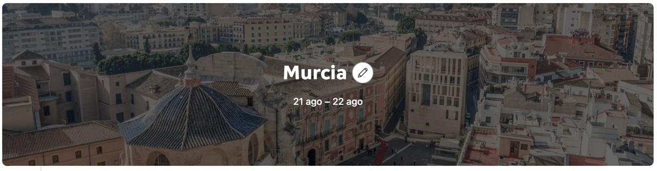 Vista aérea del centro de Murcia